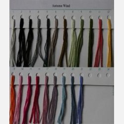 Lotus AUTUMN WIND 100g hespe Naturhvit